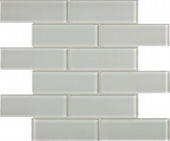 Mist 2X6 Brick Mosaic | Marino Tile NY