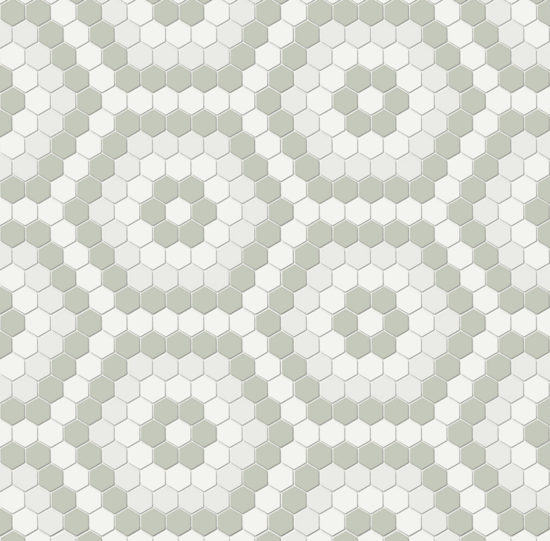 Morning Blend Matte Hexagon Pattern Mosaic | Marino Tile NY