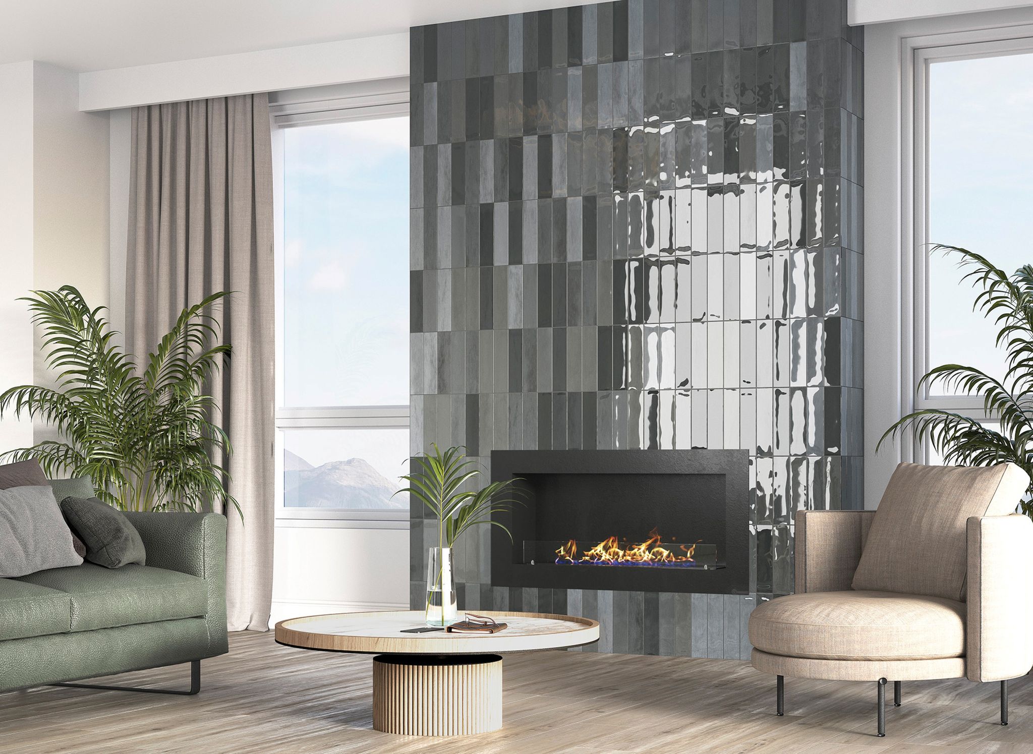Morocco Coal 3x11 | Marino Tile NY