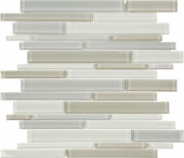 Natural Blend Random Strip Mosaic | Marino Tile NY