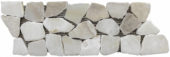 Onyx White Opus Mosaic Interlocking Border | Marino Tile NY