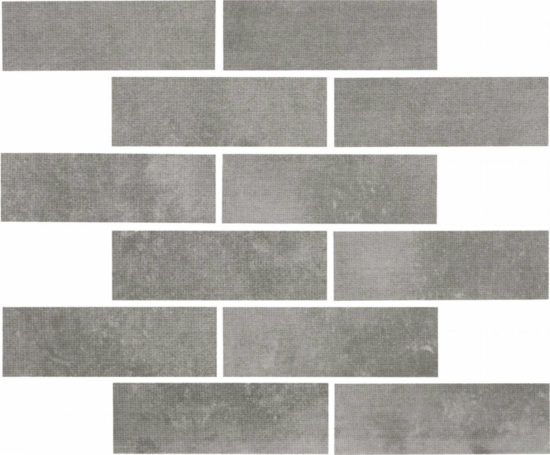 Park Ave Graphite 2X6 Mosaic | Marino Tile NY