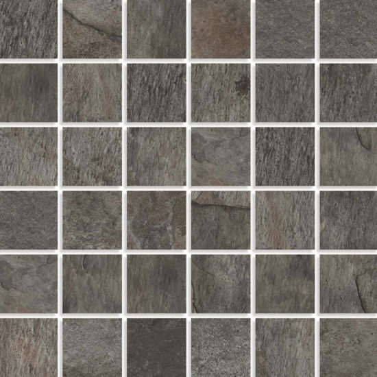 Pokhara Pizarra 2X2 Mosaic | Marino Tile NY