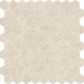 Polished 1" Affection Hex Mosaic | Marino Tile NY