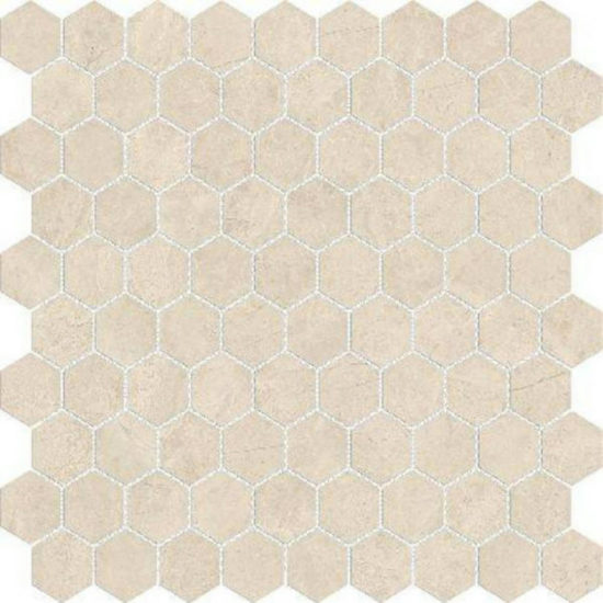 Polished 1" Affection Hex Mosaic | Marino Tile NY