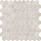 Polished 1" Passion Hex Mosaic | Marino Tile NY