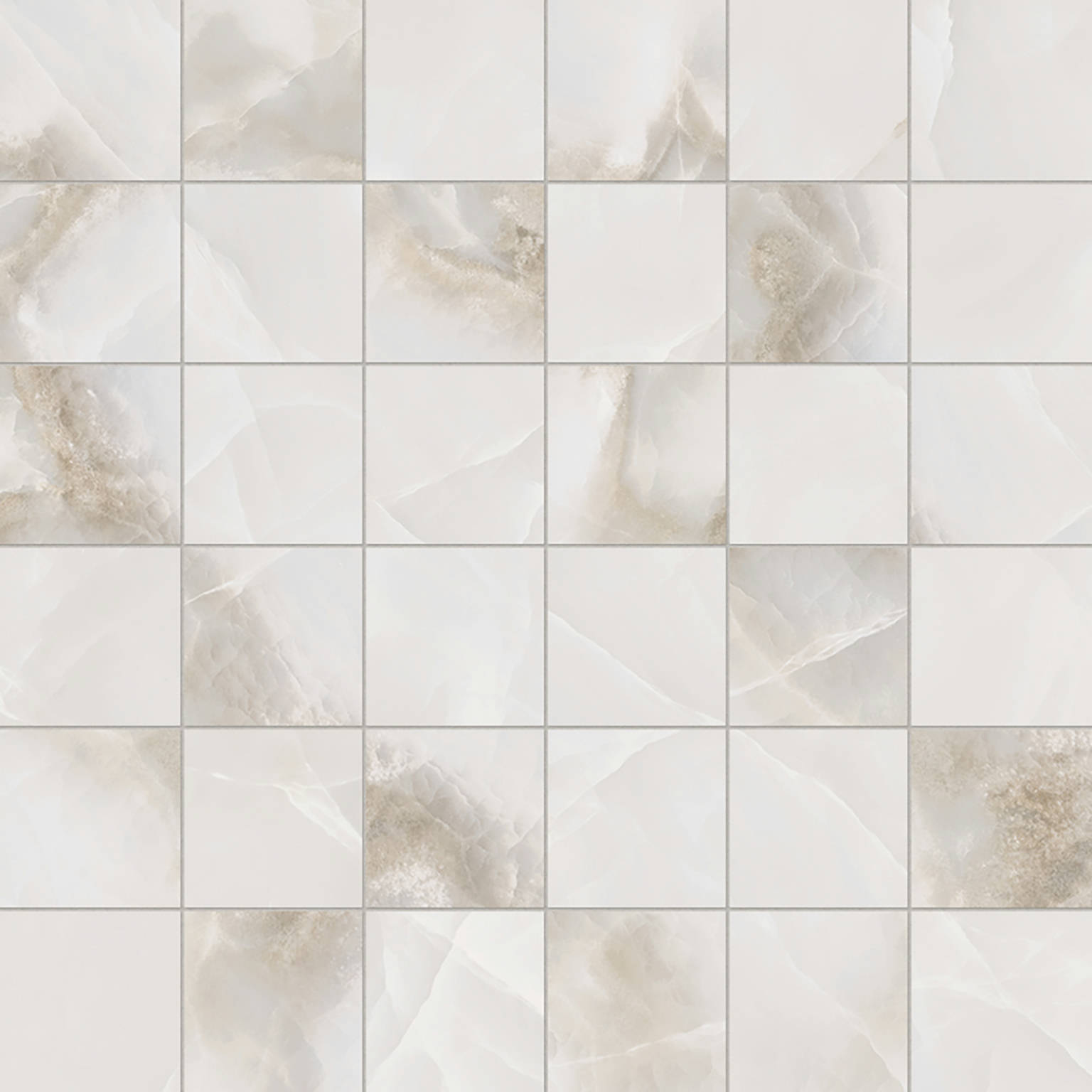 Rendezvous White Matte 2x2 Mosaic | Marino Tile NY