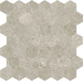 Ritz Gray 2 Hexagon Mosaic | Marino Tile NY
