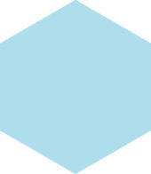 Ronda 5.5X6.3” Blue Hexagon | Marino Tile NY