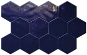 Ronda 5.5X6.3” Cobalt Hexagon | Marino Tile NY