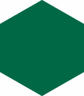 Ronda 5.5X6.3” Green Hexagon | Marino Tile NY