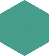 Ronda 5.5X6.3” Teal Hexagon | Marino Tile NY