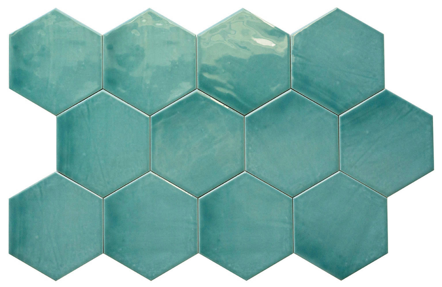 Ronda 5.5X6.3” Teal Hexagon | Marino Tile NY