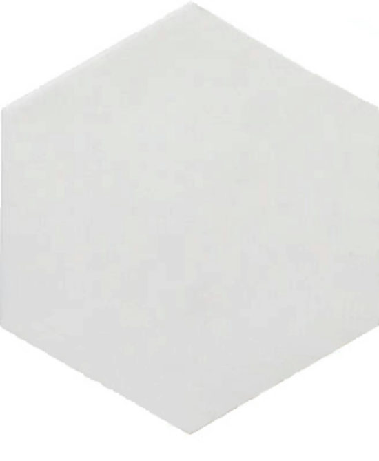 Ronda 5.5X6.3” White Hexagon | Marino Tile NY