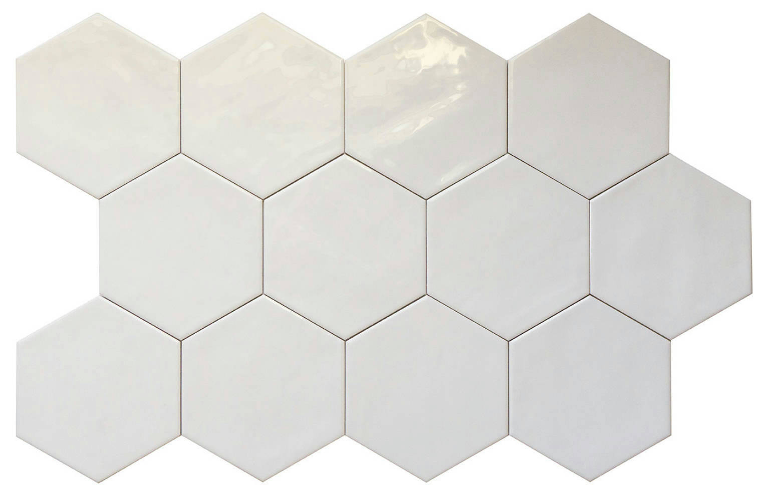 Ronda 5.5X6.3” White Hexagon | Marino Tile NY
