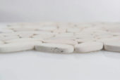 Serenity Ivory Flat Pebble | Marino Tile NY