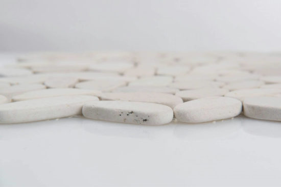 Serenity Ivory Flat Pebble | Marino Tile NY