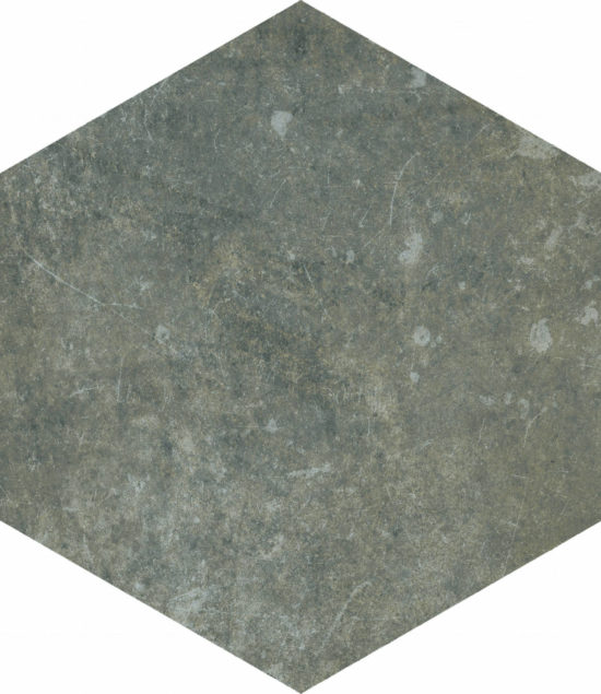 Seville 5.5X6.3” Black Hexagon | Marino Tile NY