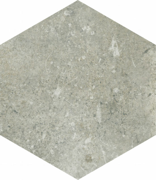 Seville 5.5X6.3” Grey Hexagon | Marino Tile NY