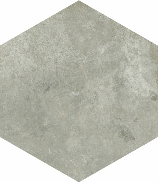 Seville 5.5X6.3” Grey Hexagon | Marino Tile NY