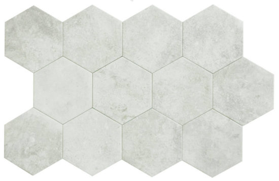 Seville 5.5X6.3” White Hexagon | Marino Tile NY