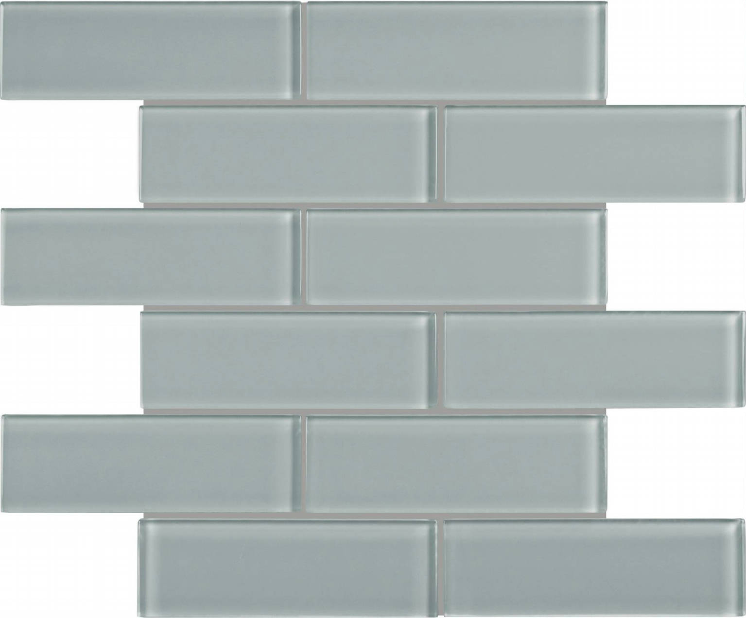 Shadow 2X6 Brick Mosaic | Marino Tile NY