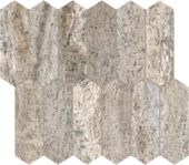 Silver Ash 2x6 Picket Mosaic | Marino Tile NY