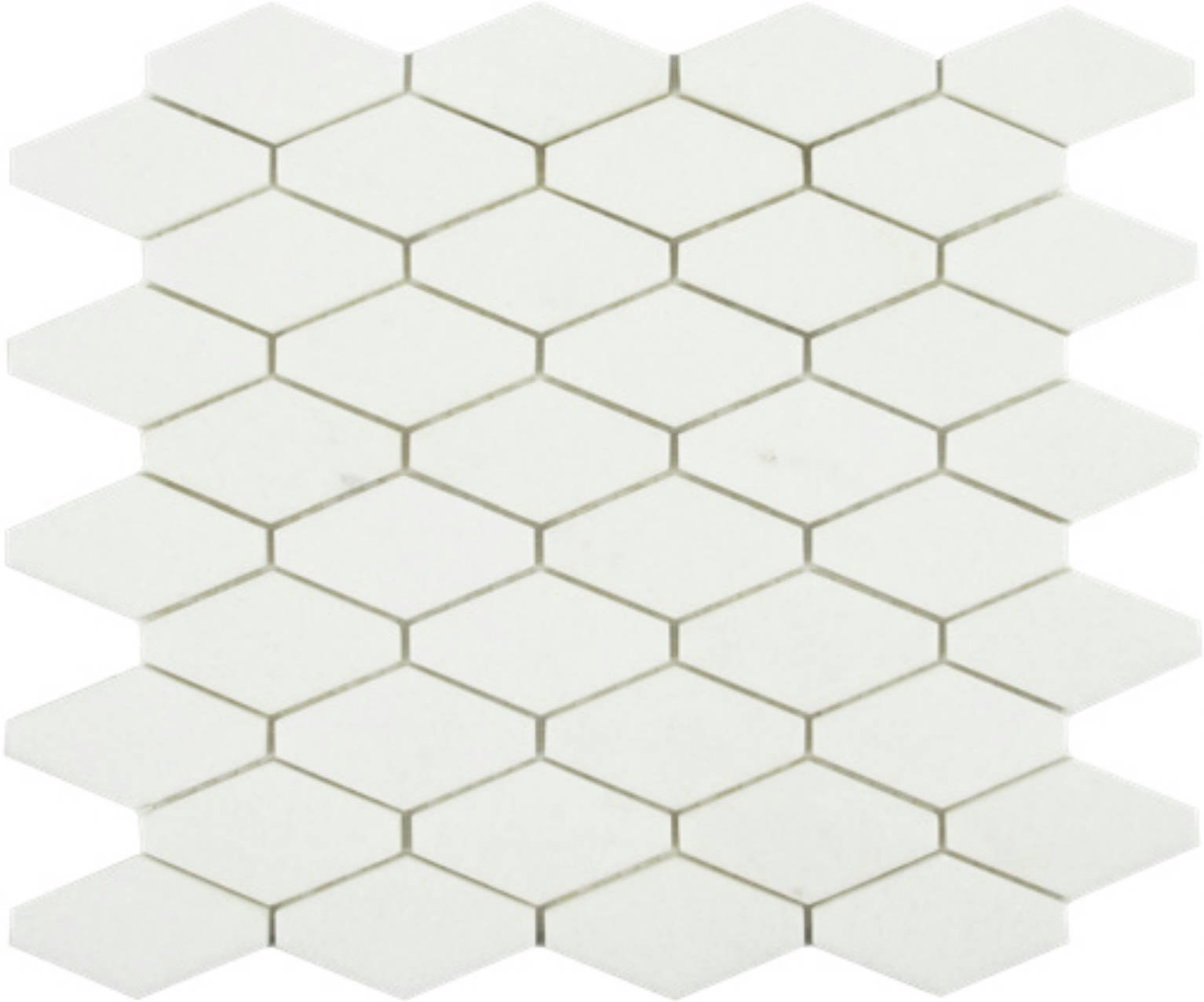 Solitaire Mosaic Thassos | Marino Tile NY