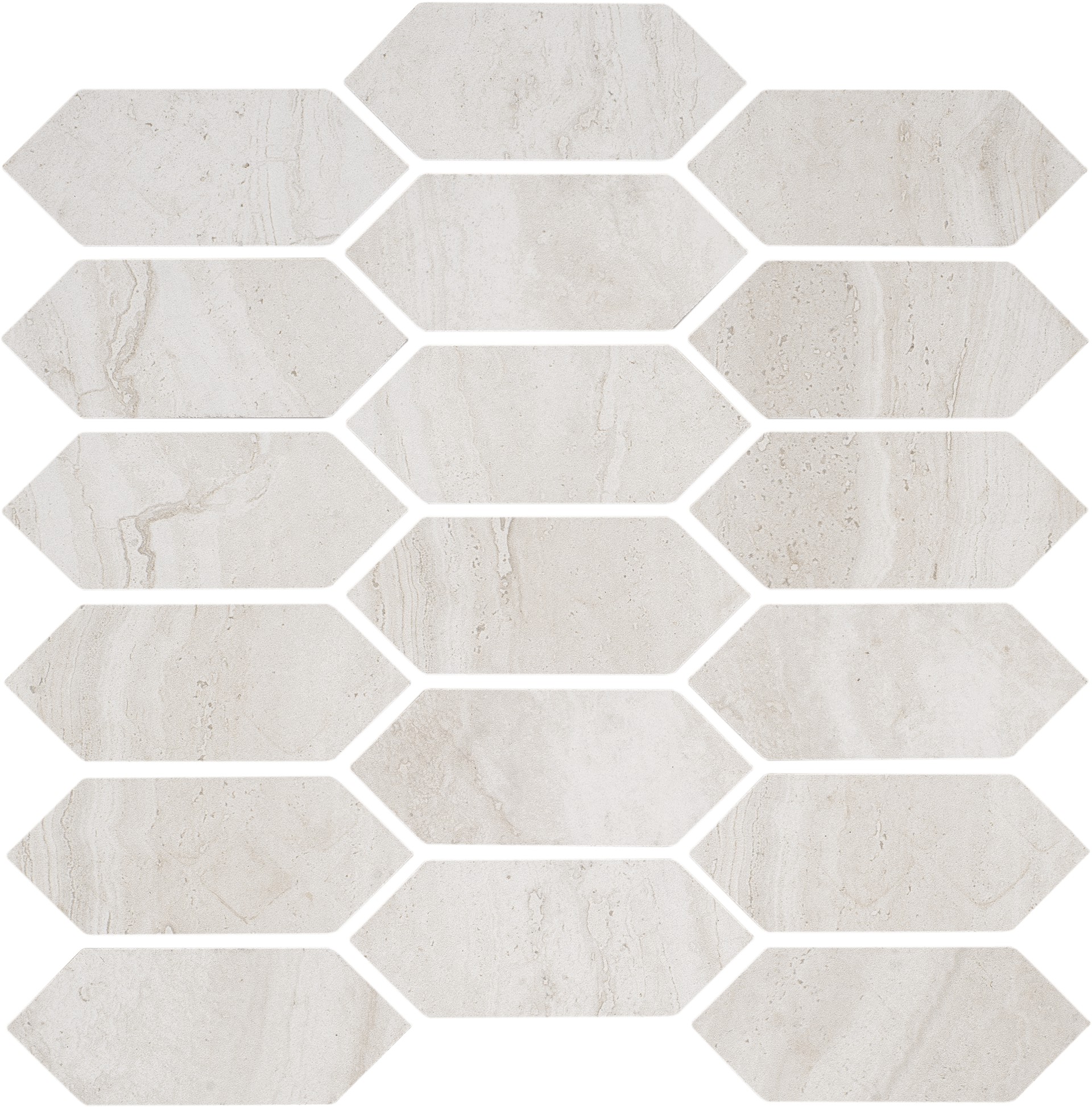 Soul Ivory Picket Mosaic | Marino Tile NY
