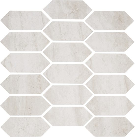Soul Ivory Picket Mosaic | Marino Tile NY