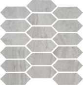 Spirit Silver Picket Mosaic | Marino Tile NY