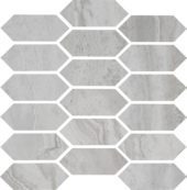 Spirit Silver Picket Mosaic | Marino Tile NY