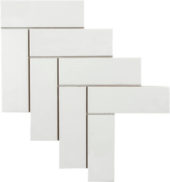 Step Up Mosaic Matte-Gloss Pearl | Marino Tile NY