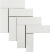 Step Up Mosaic Matte Pearl | Marino Tile NY