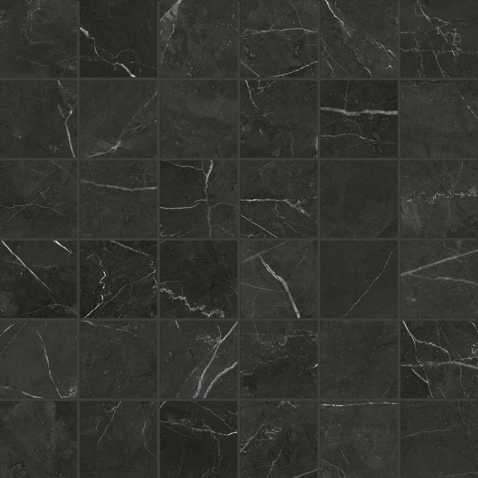 Tivoli Nero Honed 2X2 Mosaic | Marino Tile NY