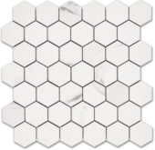 Treasure Statuario 2x2 Polished Hexagon Mosaic | Marino Tile NY