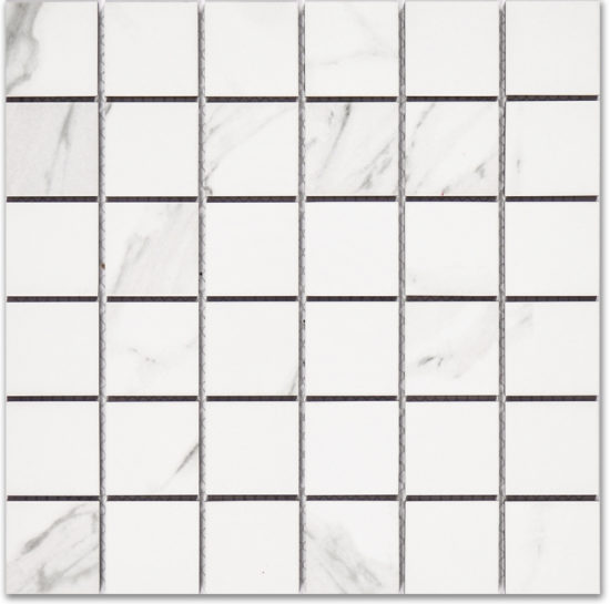 Treasure Statuario 2x2 Polished Mosaic | Marino Tile NY