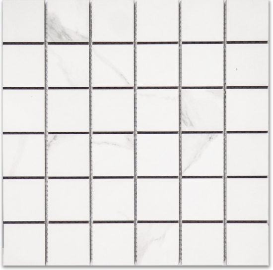 Treasure Statuario 2x2 Polished Mosaic | Marino Tile NY