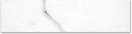 Treasure Statuario 3x12 Polished Bullnose | Marino Tile NY