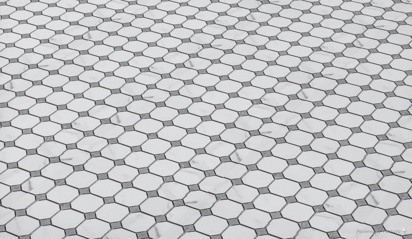 Treasure Statuario Octagon / Dot | Marino Tile NY