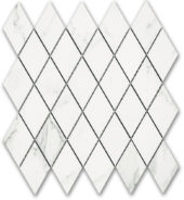 Treasure Statuario Polished Diamond Mosaic | Marino Tile NY