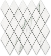 Treasure Statuario Polished Diamond Mosaic | Marino Tile NY