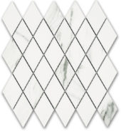 Treasure Statuario Polished Diamond Mosaic | Marino Tile NY