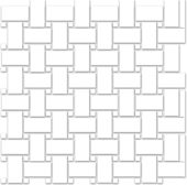 Treasure Ultimate Dolomite Polished Basketweave Mosaic | Marino Tile NY
