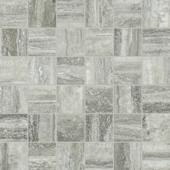 Treiste Travertini Honed 2X2 Mosaic | Marino Tile NY