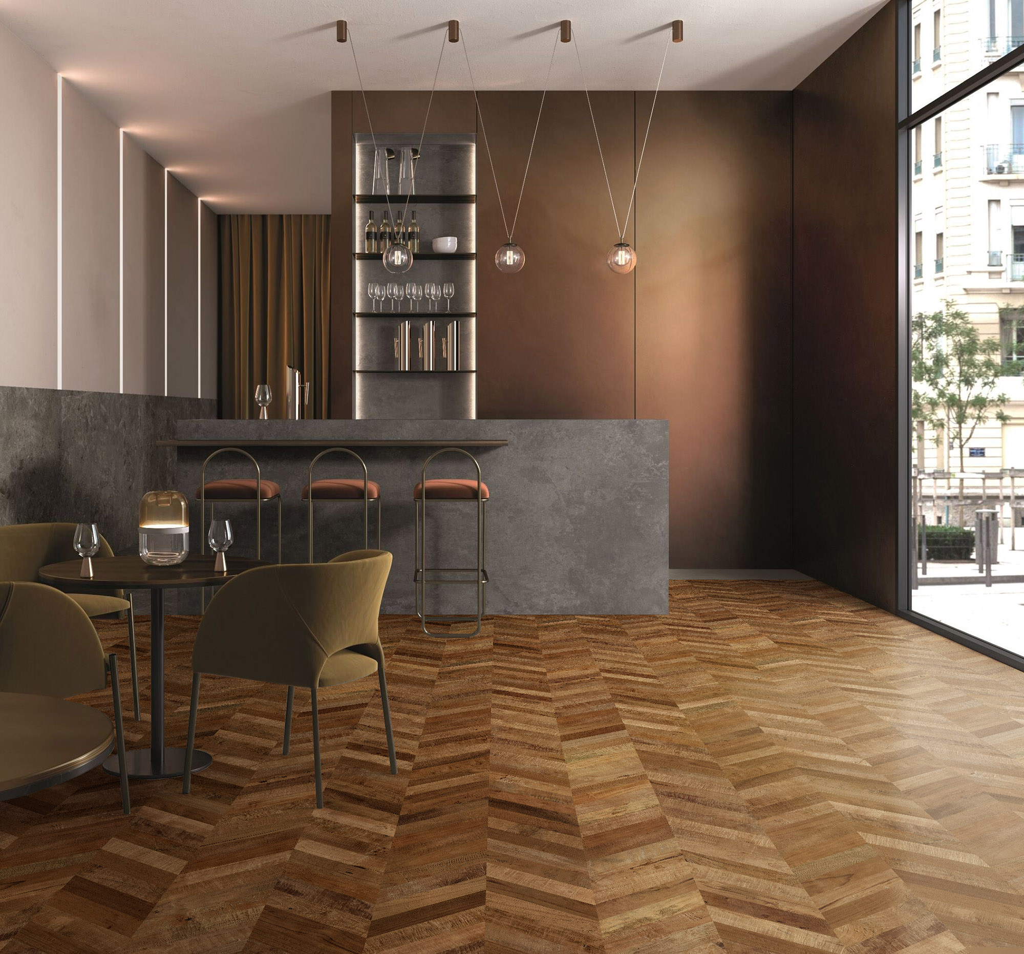 True Earth Chevron 0 | Marino Tile NY