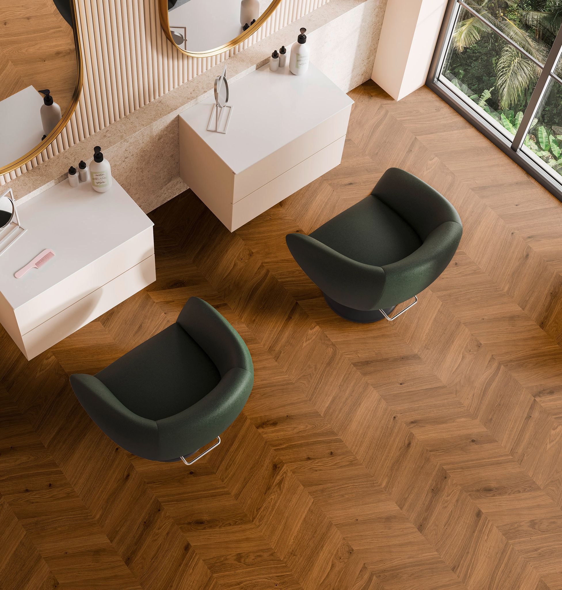 True Earth Chevron 9 | Marino Tile NY