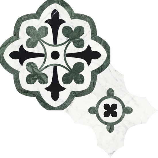 Utopio Fleur Pine Mosaic | Marino Tile NY