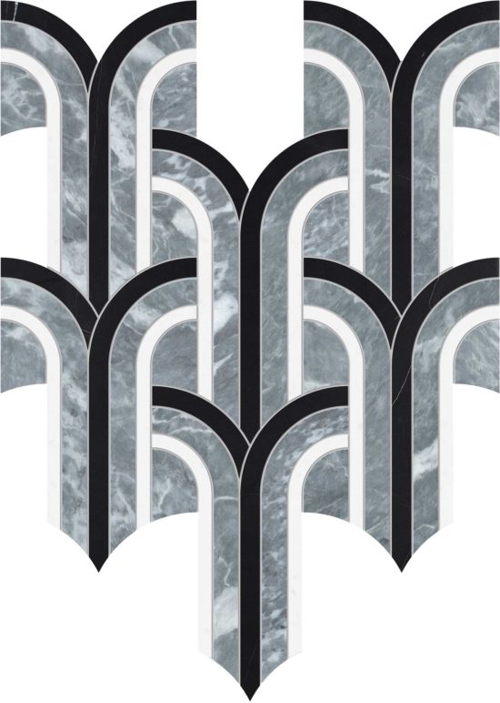 Utopio Florence Monochromo Mosaic | Marino Tile NY