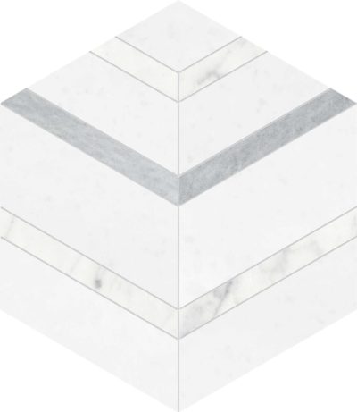 Utopio Hexo Dove Mosaic